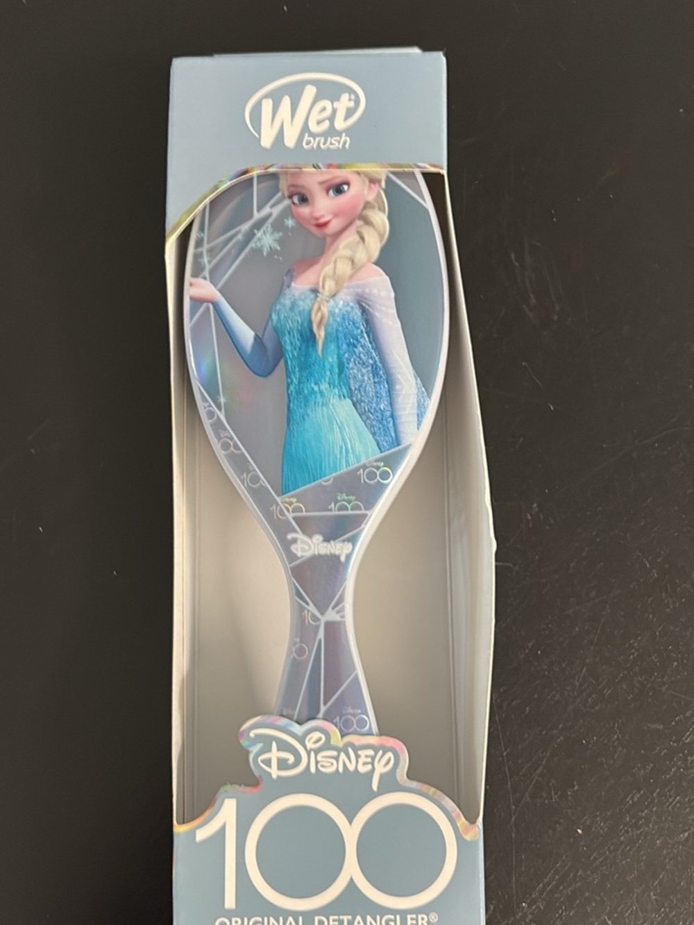 Wet Brush Disney Frozen Elsa Blue Detangler Hair Brush for Kids